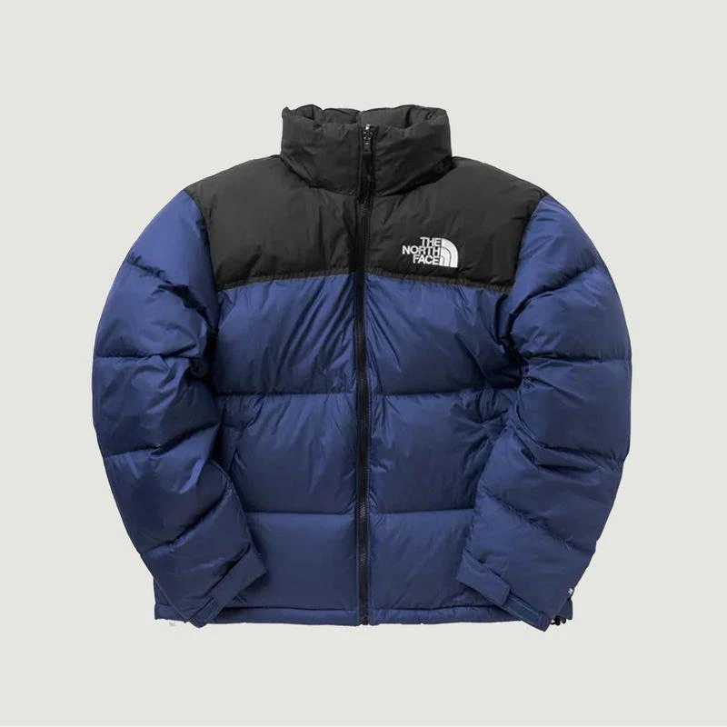 商品The North Face|男款 北面 Nuptse 1996 复古羽绒服 黑蓝色,价格¥2462,第1张图片