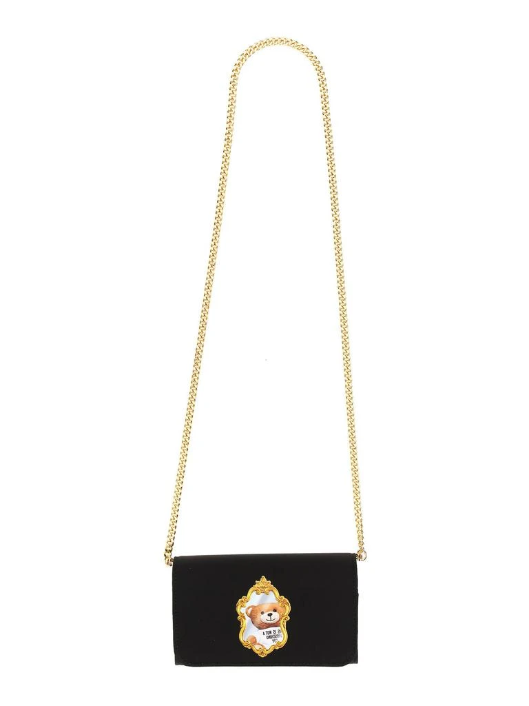 商品Moschino|Moschino Mirror Teddy Bear Shoulder Bag,价格¥2667,第3张图片详细描述