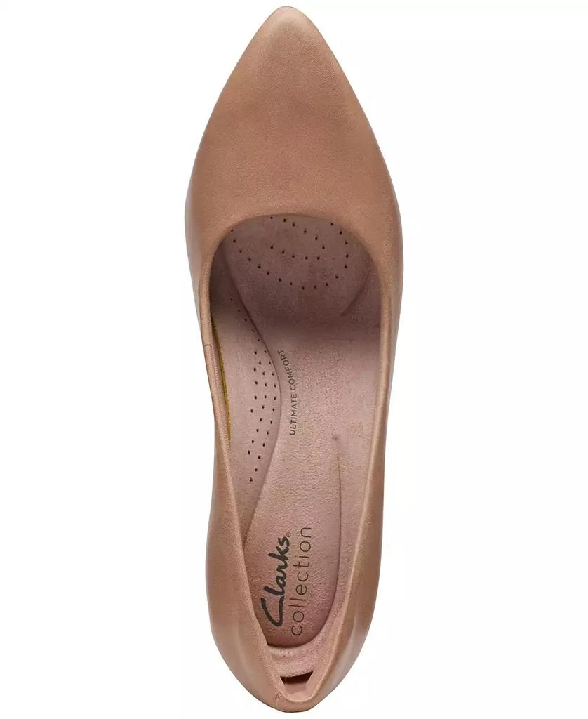 商品Clarks|Women's Kataleyna Gem Pointed-Toe Comfort Pumps,价格¥543,第4张图片详细描述