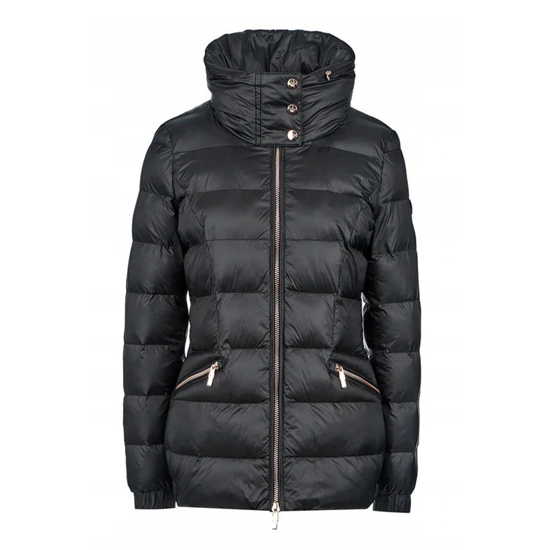 商品Emporio Armani|Emporio Armani 安普里奥 阿玛尼 黑色女士夹克 6ZTB16-TN01Z-1200,价格¥1589,第1张图片