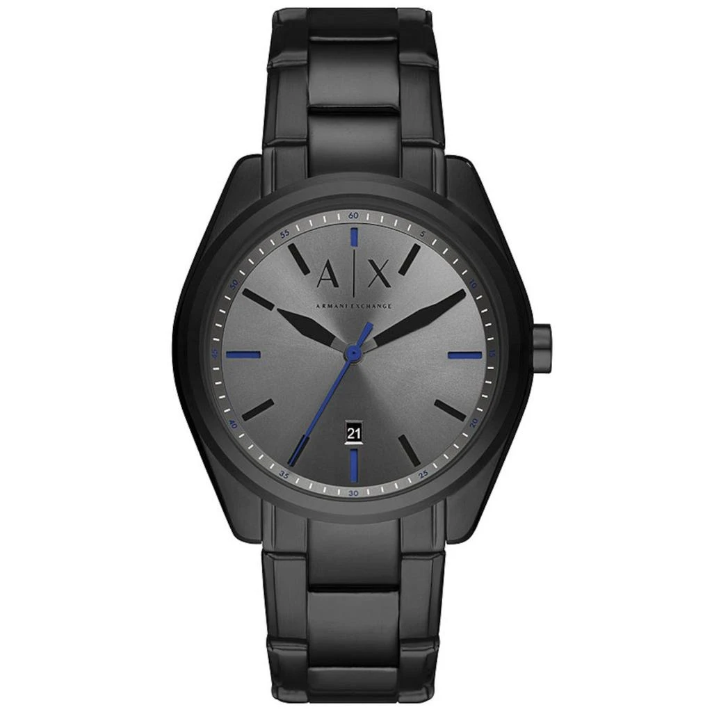 商品Armani Exchange|Armani Exchange Men's Black dial Watch,价格¥1251,第1张图片