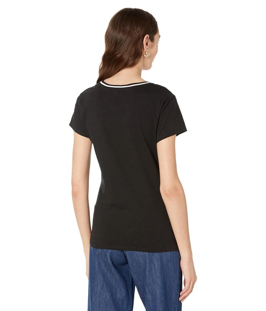 商品U.S. POLO ASSN.|Ringer Neck Trim Tee,价格¥115,第2张图片详细描述