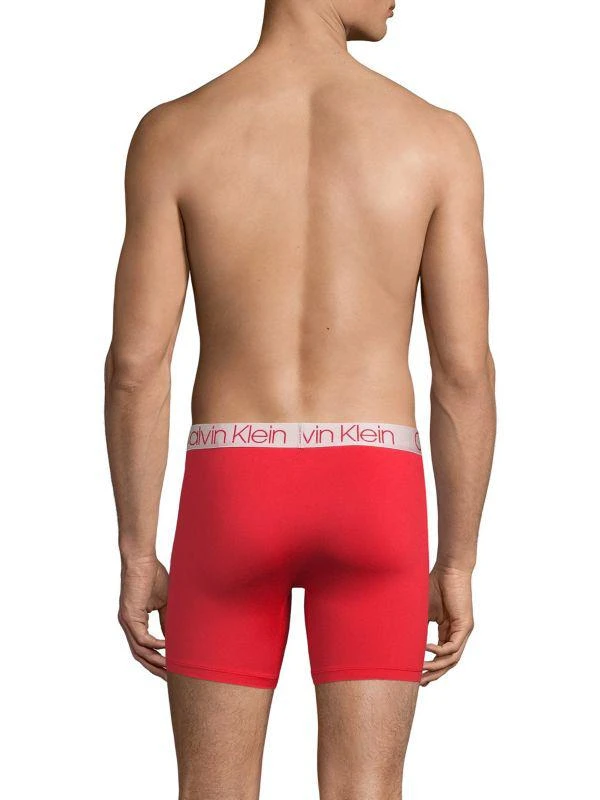 商品Calvin Klein|Ultra Soft 3-Pack Boxer Briefs,价格¥176,第3张图片详细描述