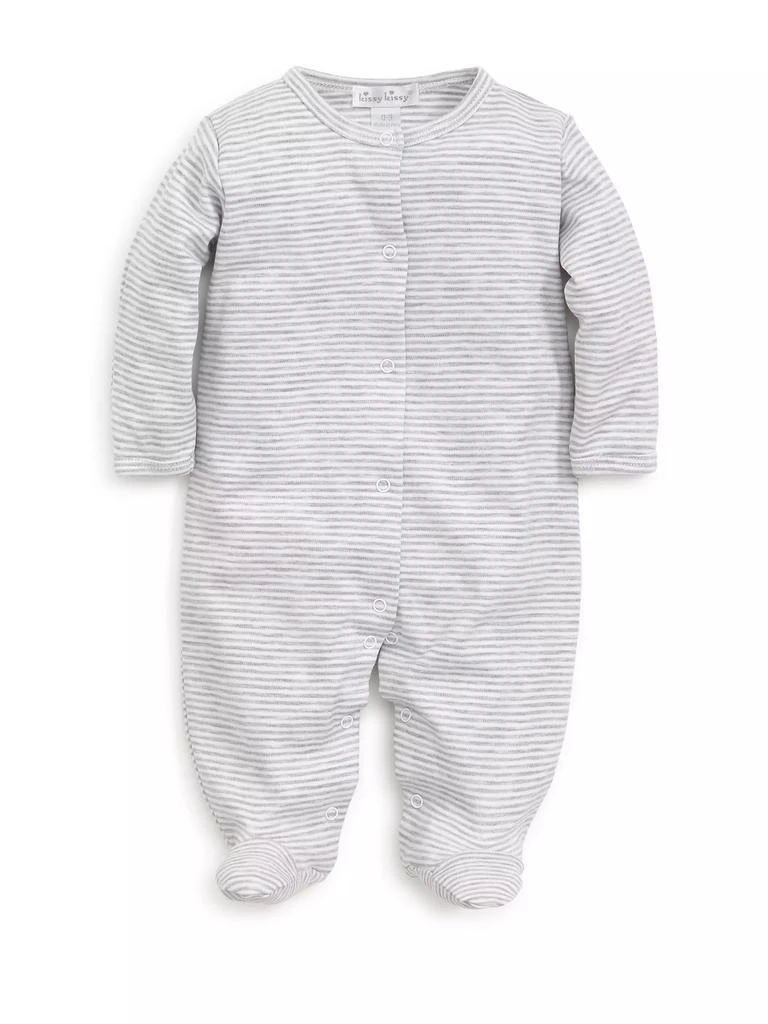 商品Kissy Kissy|Baby's Kissy Essential Striped Footie,价格¥246,第1张图片