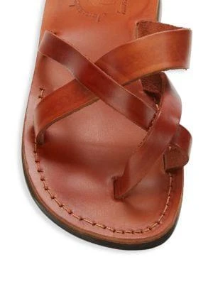 商品Jerusalem Sandals|Anthony Leather Flats,价格¥280,第5张图片详细描述