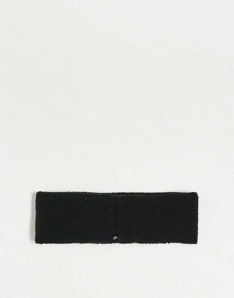 商品NIKE|Nike Sherpa womens headband in black,价格¥107,第2张图片详细描述