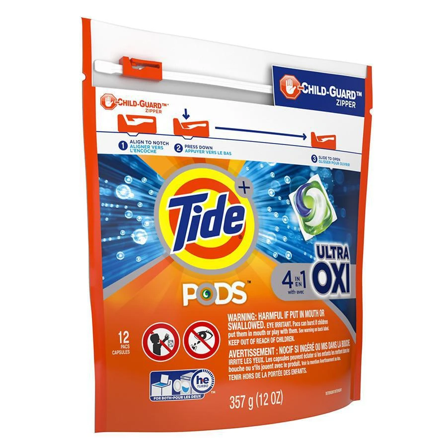 Pods Liquid Laundry Detergent  Pacs,  4-in-1 Ultra Oxi 商品