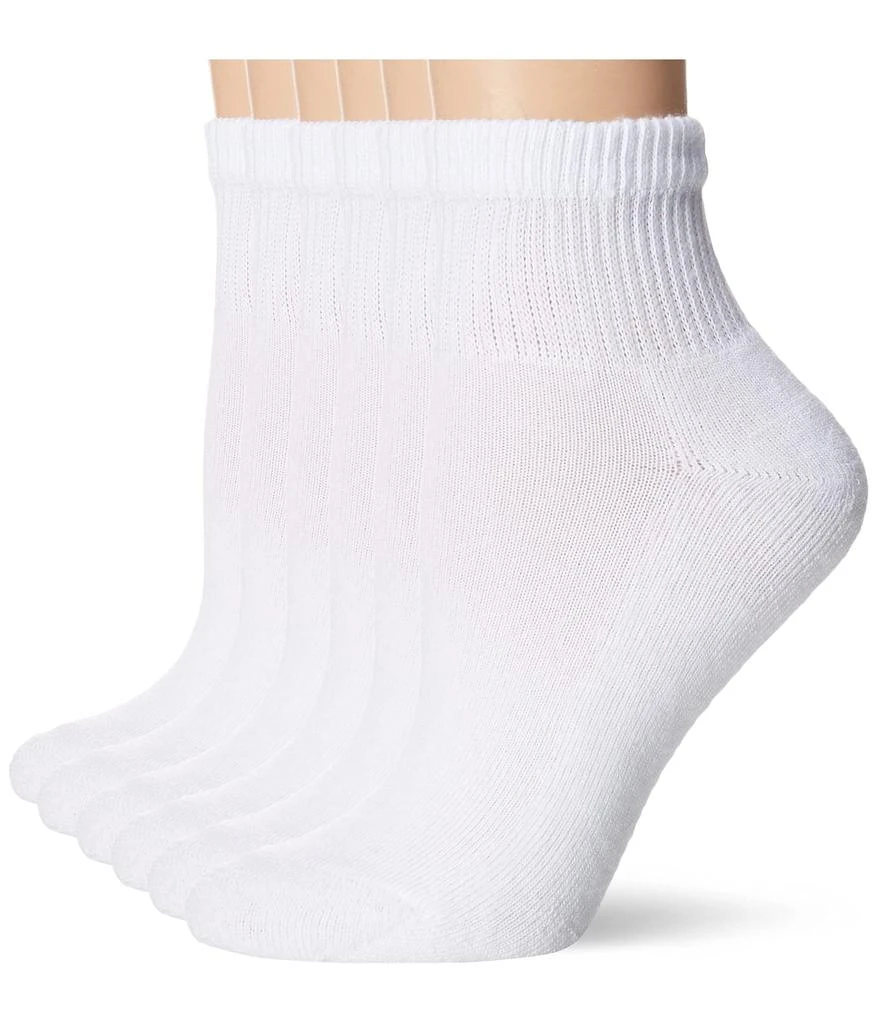 商品Hanes|Women's 6-Pack Comfort Toe Seamed Ankle Socks,价格¥114,第1张图片