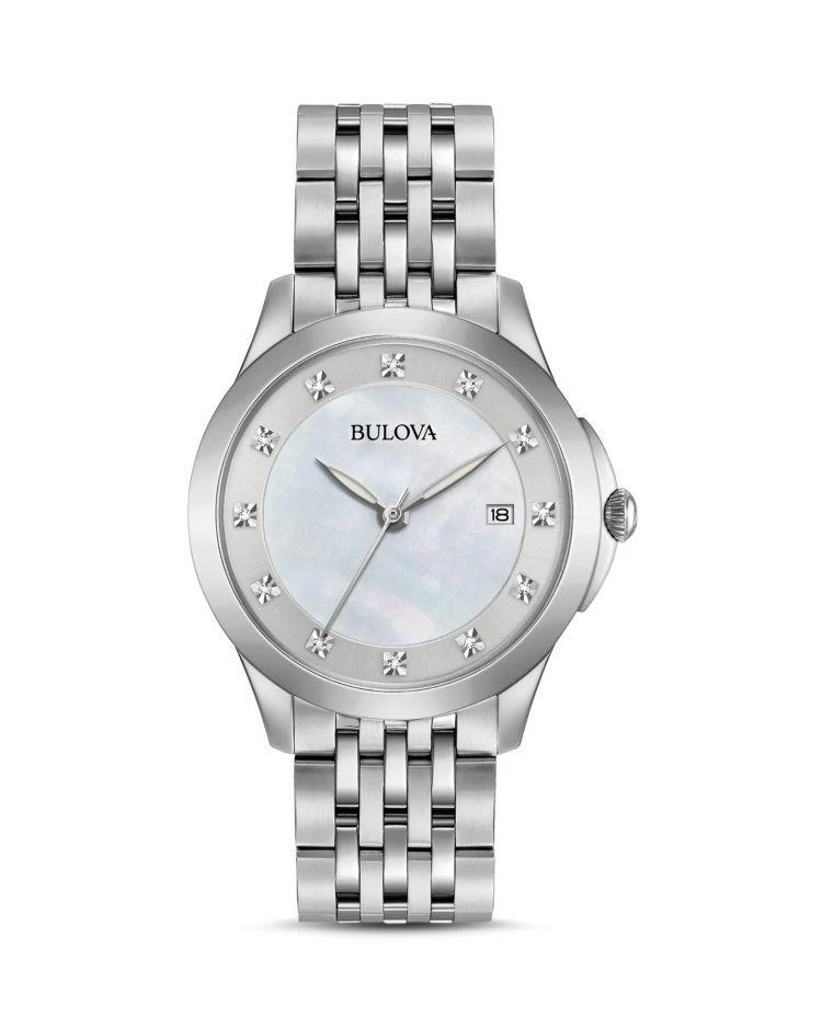 商品Bulova|Diamonds Watch, 36mm,价格¥2620,第1张图片