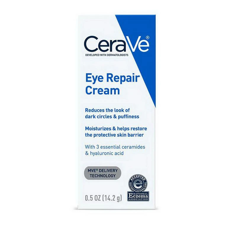 商品CeraVe SkinCare|Cerave Eye Repair Cream, Mve Delivery Technology - 0.5 Oz,价格¥101,第1张图片