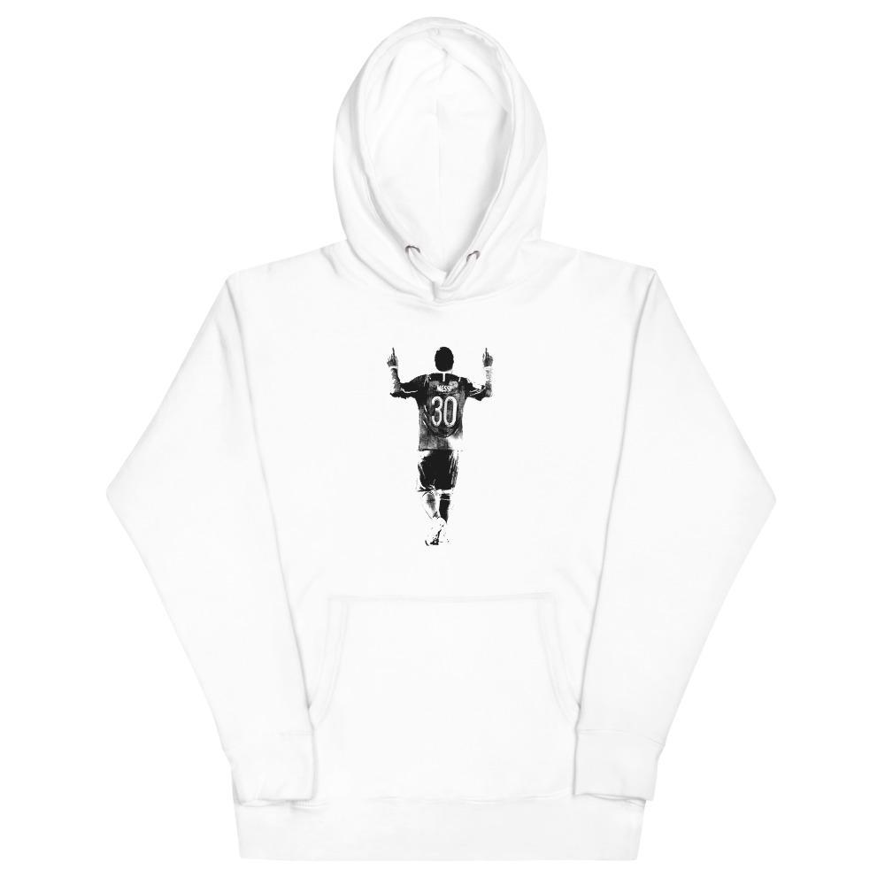 MESSI Silhouette #30 Graphic Hoodie商品第5张图片规格展示