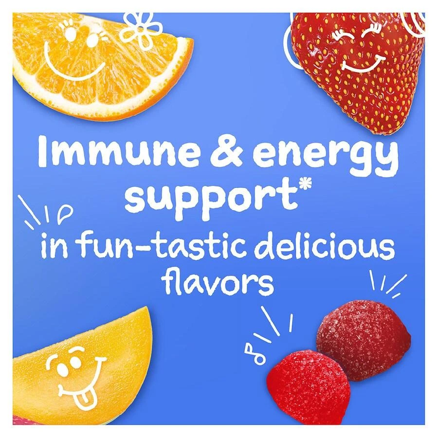 Kids Immune+ Support Supplement Gummies Fun-tastic Fruit 商品