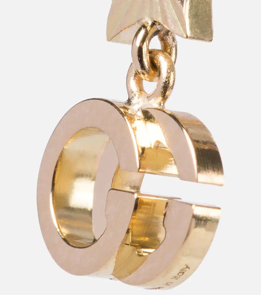 商品Gucci|GG Running 18kt yellow gold earrings,价格¥5853,第6张图片详细描述