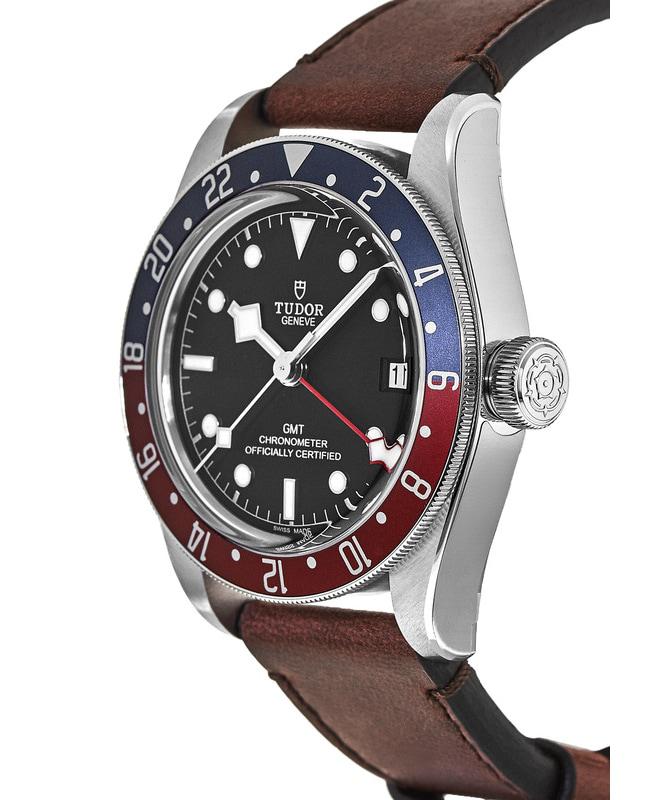 Tudor Black Bay GMT Pepsi Leather Strap Men's Watch M79830RB-0002商品第3张图片规格展示