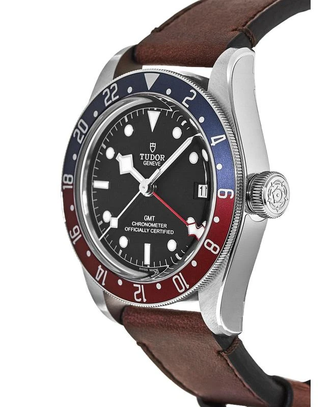 商品Tudor|Tudor Black Bay GMT Automatic Black Dial Leather Strap Men's Watch M79830RB-0002,价格¥28818,第3张图片详细描述