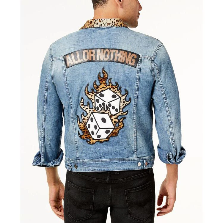 商品GUESS|Men's All or Nothing Denim Jacket,价格¥445,第2张图片详细描述