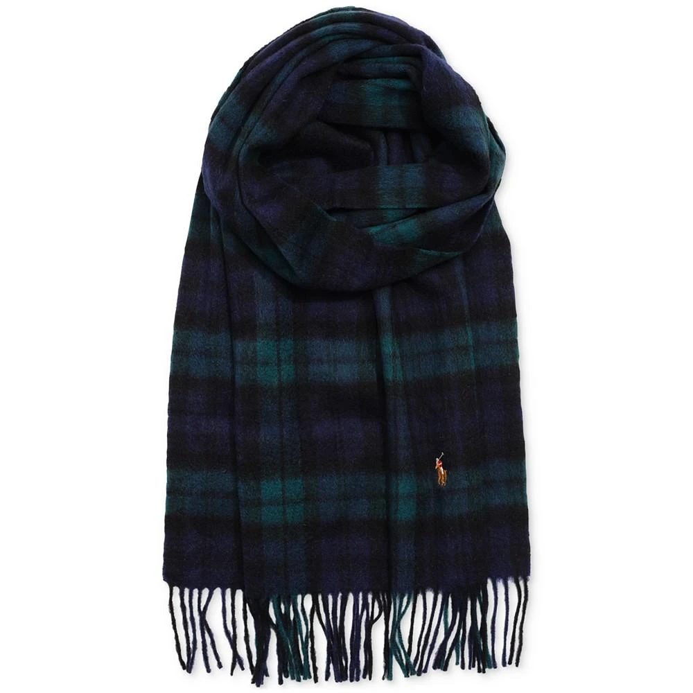 商品Ralph Lauren|Men's Tartan Plaid Scarf,价格¥592,第1张图片