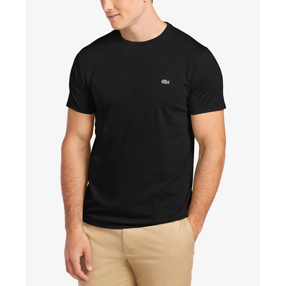 商品Lacoste|Men's Classic Crew Neck Soft Pima Cotton T-Shirt,价格¥441,第1张图片