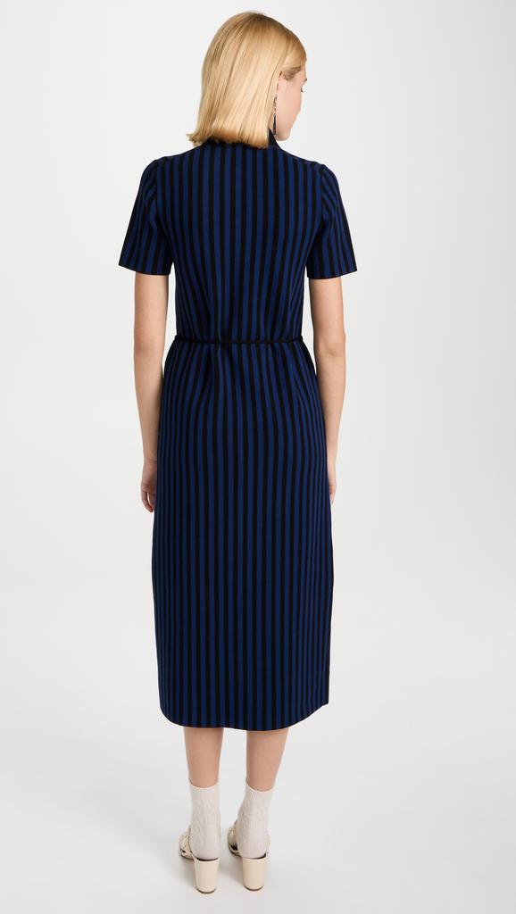 Tory Burch 汤丽柏琦 Plaited Rib Polo Dress商品第3张图片规格展示