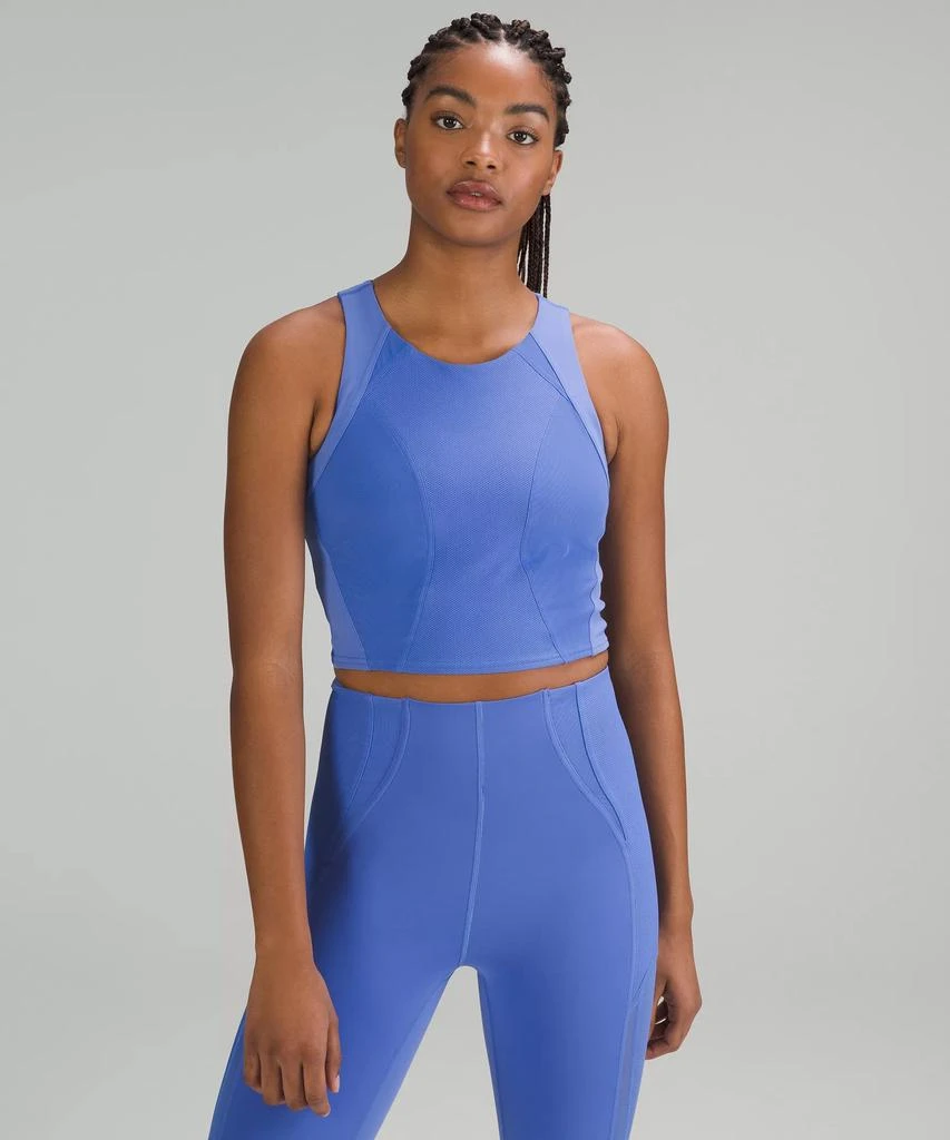 商品Lululemon|Mesh Panelled Training Shelf Tank Top,价格¥451,第1张图片