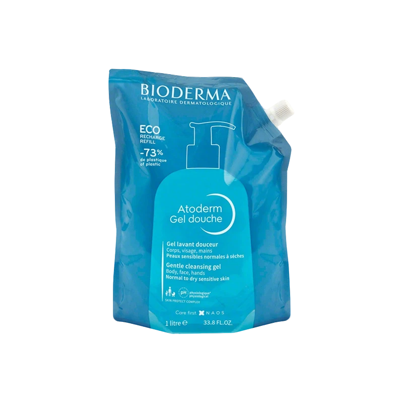 Bioderma贝德玛赋妍温和沐浴露1000ml 改善鸡皮温和肌肤 商品