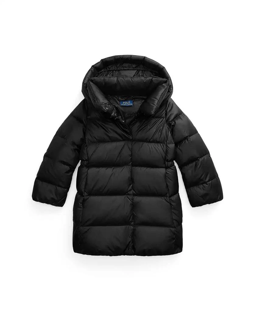 商品Ralph Lauren|Toddler And Little Girls Quilted Long Jacket,价格¥1369,第1张图片