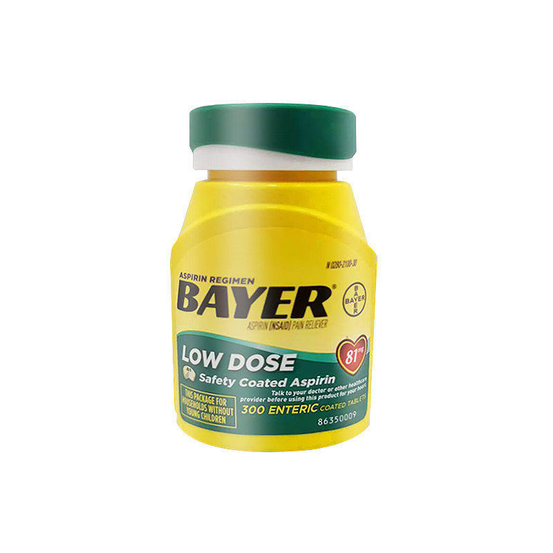 商品Bayer| 拜耳阿司匹林肠溶片300粒/瓶  ,价格¥207,第1张图片