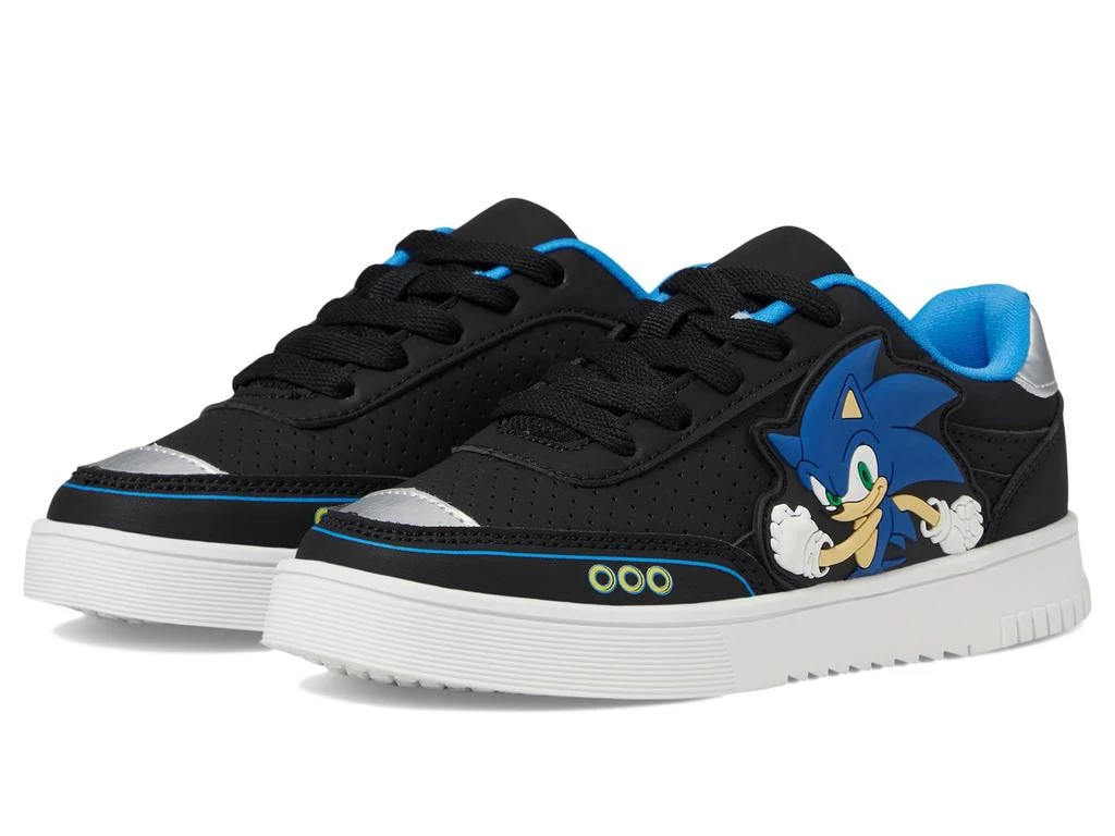 商品Josmo|Sonic the Hedgehog Canvas Slip-On Sneaker (Little Kid/Big Kid/Toddler),价格¥210,第1张图片