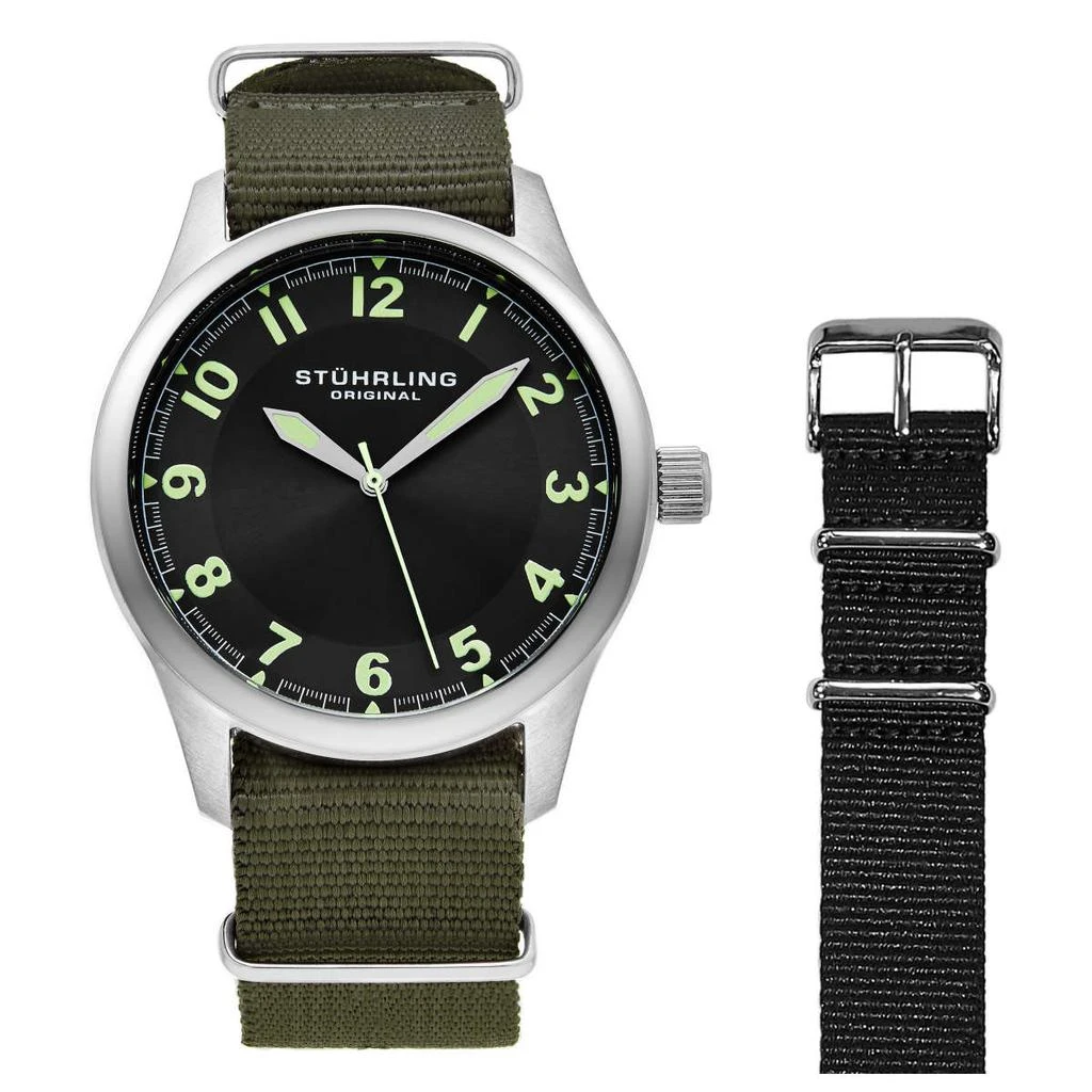 商品Stuhrling|Stuhrling Aviator Men's Watch,价格¥565,第2张图片详细描述