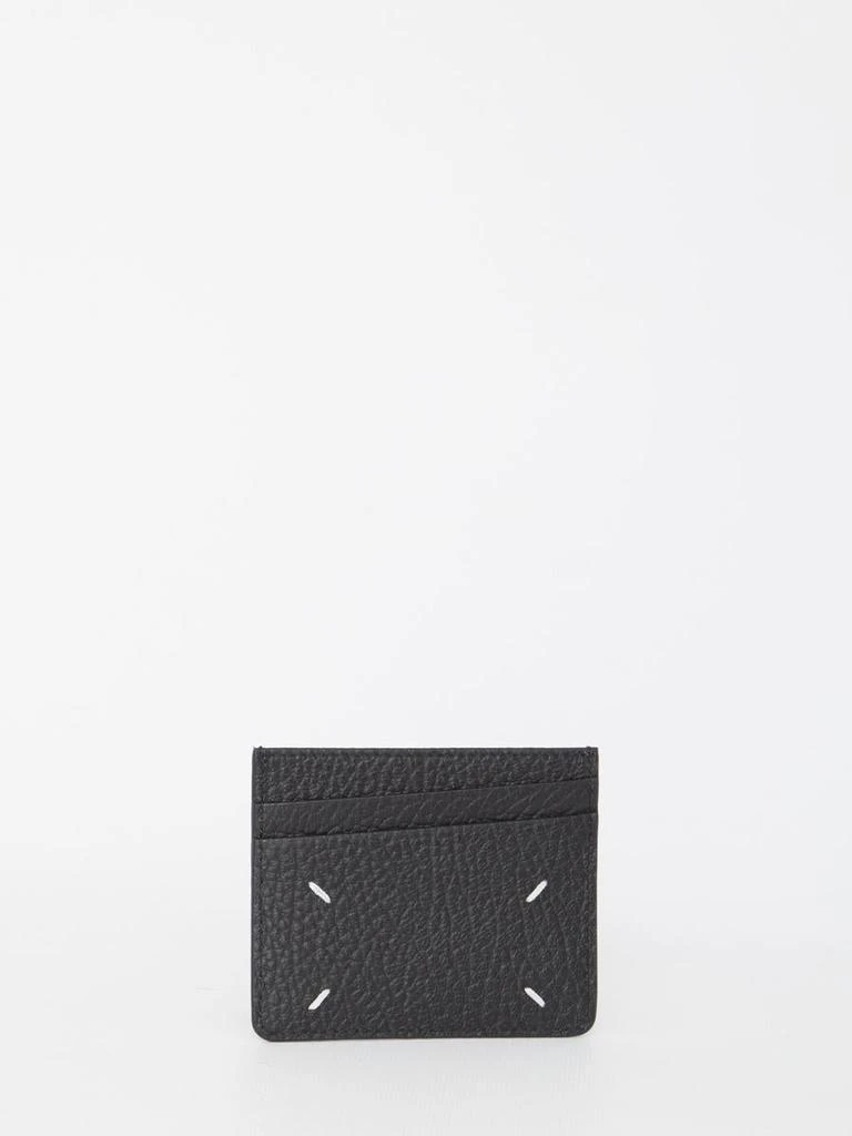 商品MAISON MARGIELA|Black leather cardholder,价格¥1479,第2张图片详细描述