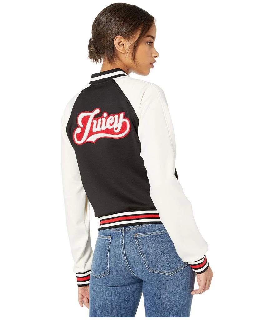 商品Juicy Couture|Juicy Letterman Tricot Track Jacket,价格¥488,第1张图片