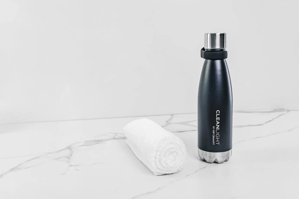 商品KeySmart|CleanLight Bottle UV Sanitizing Insulated Water Bottle,价格¥396,第5张图片详细描述