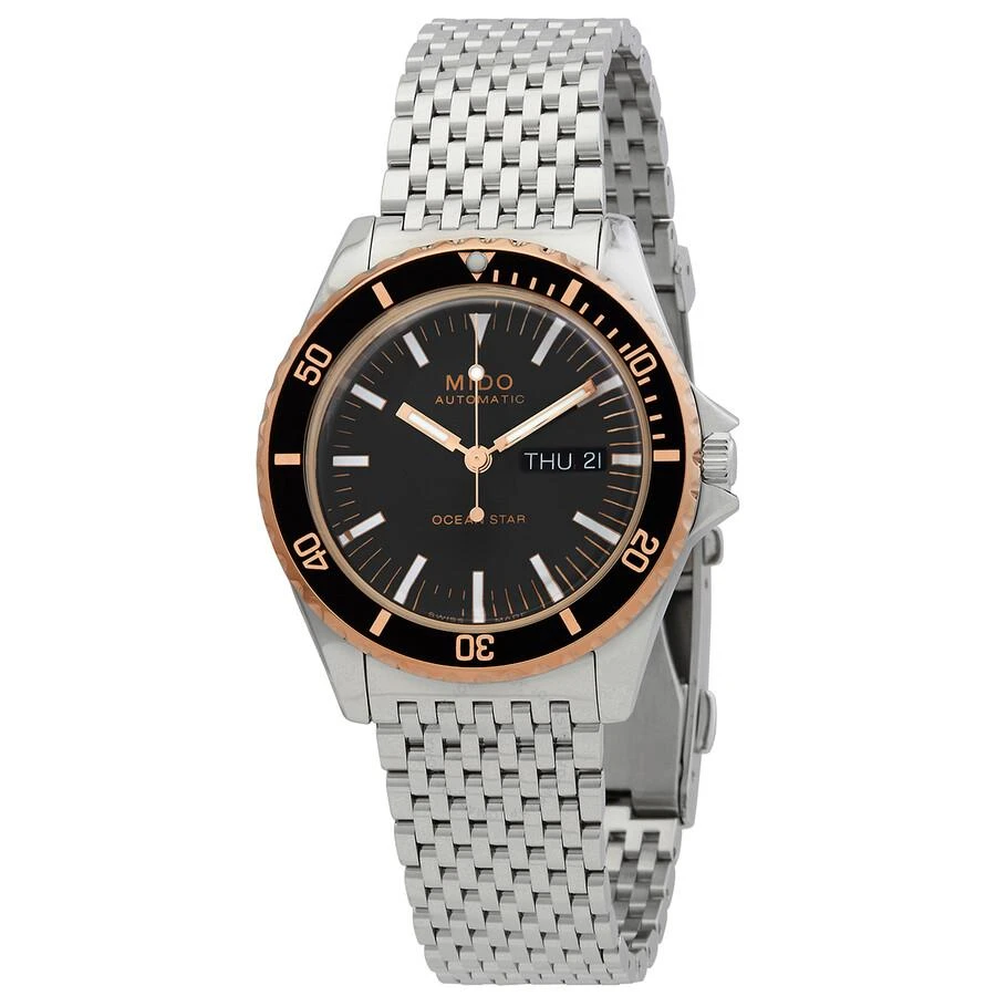 商品MIDO|Ocean Star Tribute Automatic Black Dial Men's Watch M0268302105100,价格¥5688,第1张图片