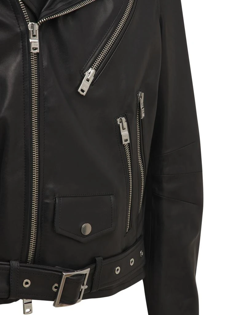 商品AMIRI|Leather Biker Jacket,价格¥10645,第4张图片详细描述