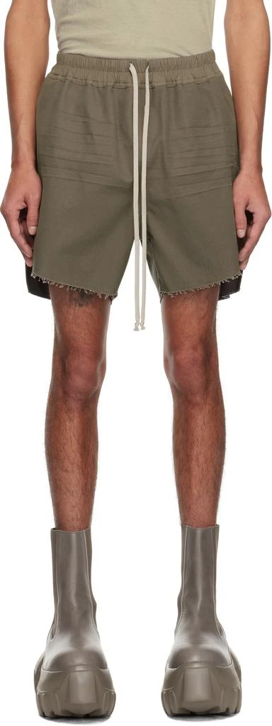 商品Rick Owens|Gray Hollywood Boxers Shorts,价格¥2197,第1张图片