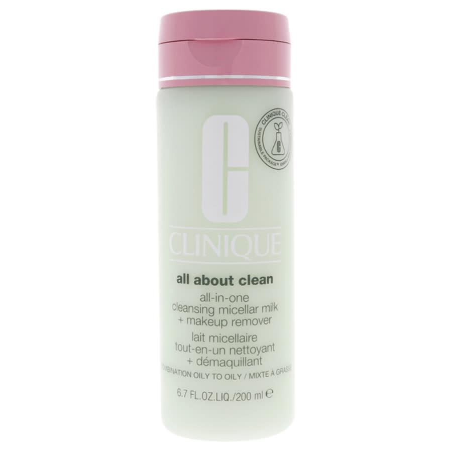 All About Clean All-In-One Cleansing Micellar Milk and Makeup Remover - Oily Skin by Clinique for Women - 6.7 oz Cleanser商品第1张图片规格展示