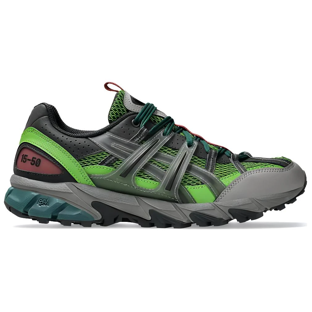 商品[国内直发] Asics|Gel-Sonoma 15-50 时尚舒适 防滑耐磨透气 低帮 户外功能鞋 男女同款 绿灰,价格¥1191,第3张图片详细描述