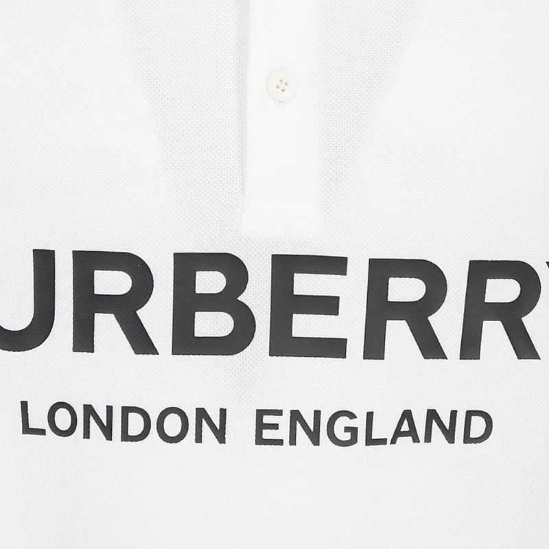 Burberry 博柏利 男士白色短袖衬衫 8009498 商品