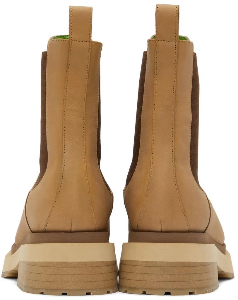 商品Eckhaus Latta|Brown Mike Chelsea Boots,价格¥1482,第2张图片详细描述