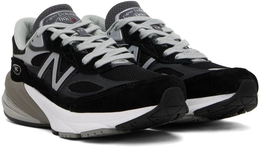 商品New Balance|Black Made In USA 990v6 Sneakers,价格¥1175,第4张图片详细描述