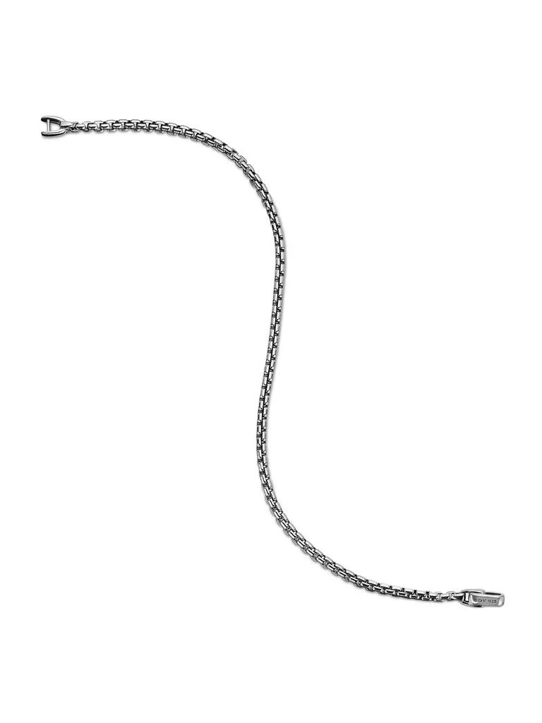 商品David Yurman|Box Chain Bracelet in Sterling Silver, 2.7MM,价格¥1468,第2张图片详细描述