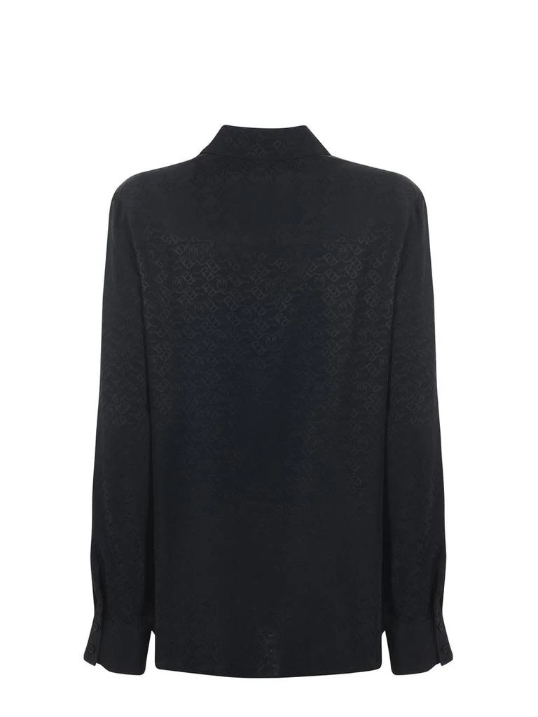 商品PINKO|PINKO  "Smorzare 37" shirt jacquard crepe de chine,价格¥1529,第3张图片详细描述