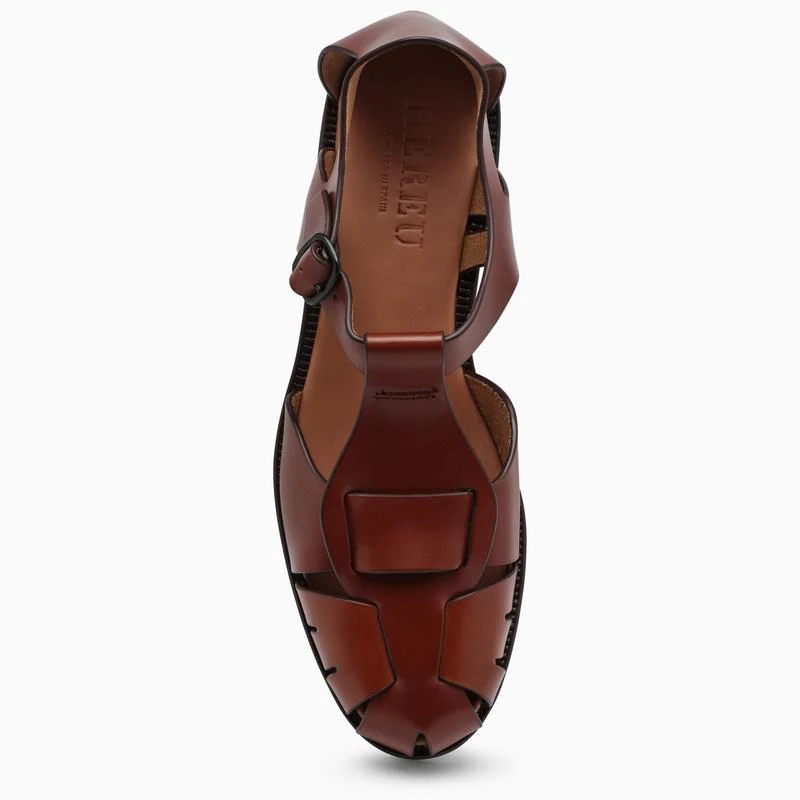 商品Hereu|Brown Pesca low sandals,价格¥1435,第3张图片详细描述