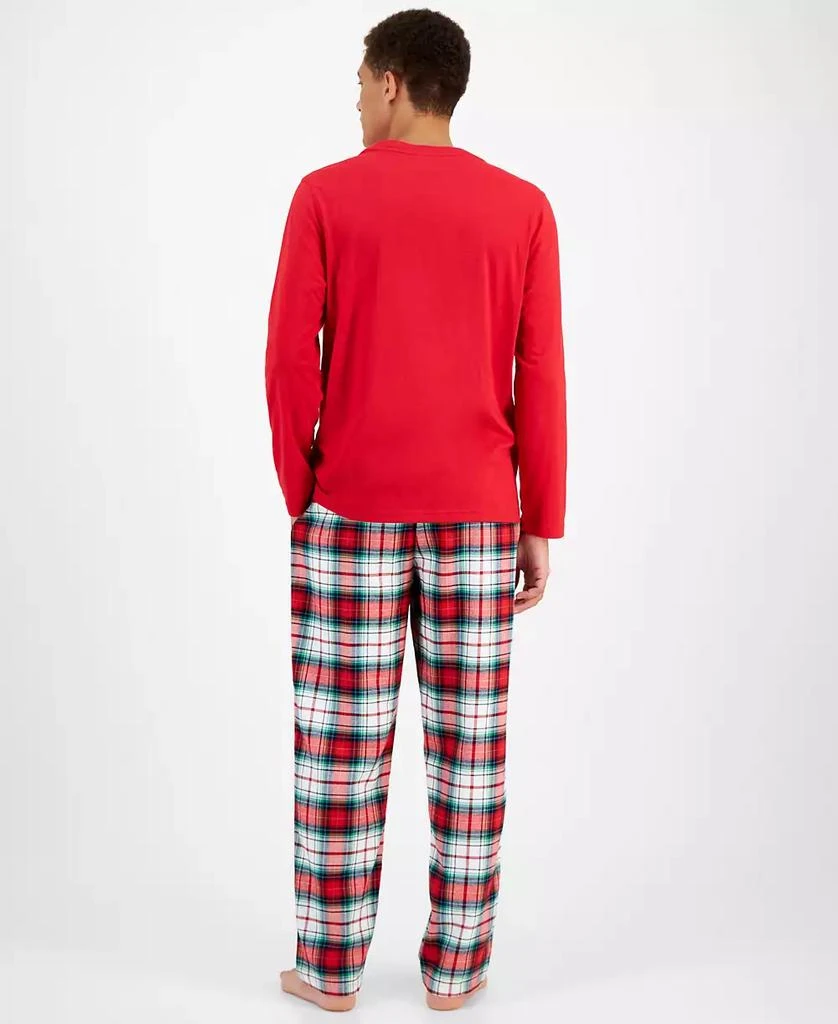 商品Holiday Lane|Men's Winterton Plaid Mix It Matching Family Pajamas Set, Created for Macy's,价格¥150,第2张图片详细描述