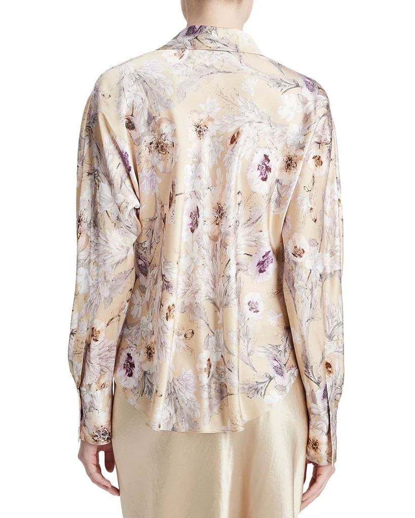 Silk Printed Long Sleeve Shirt 商品