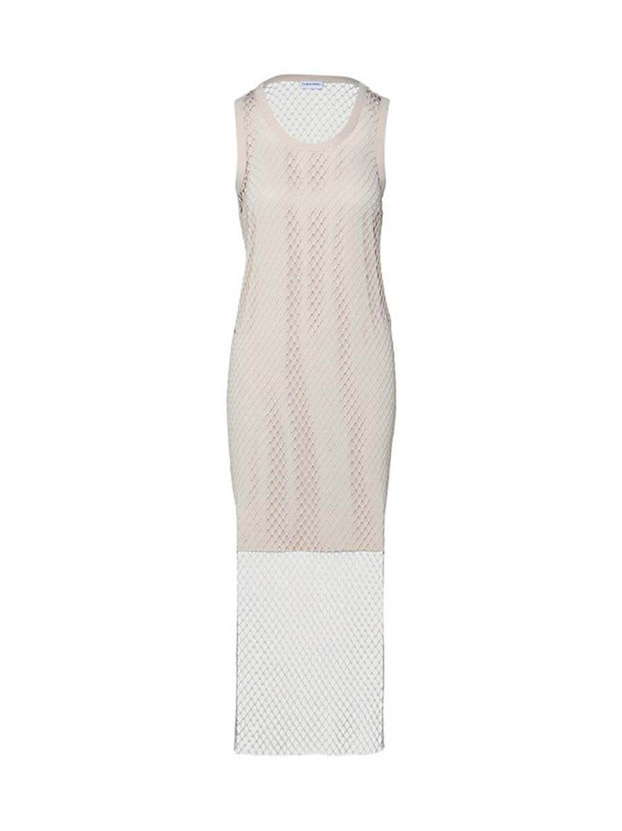 商品Calvin Klein|Calvin Klein 女士连衣裙 82559 白色,价格¥2032,第1张图片
