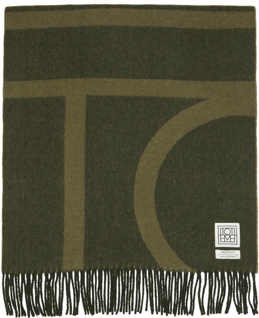 商品Totême|Wool Monogram Jacquard Scarf,价格¥2336,第1张图片