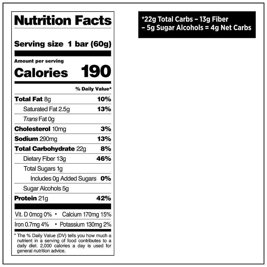 商品QuestBar|Protein Bar Cookies & Cream,价格¥20,第5张图片详细描述