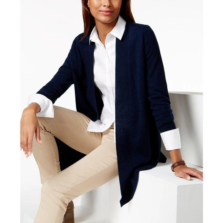 商品Charter Club|Cashmere Duster Cardigan, Created for Macy's,价格¥494,第2张图片详细描述