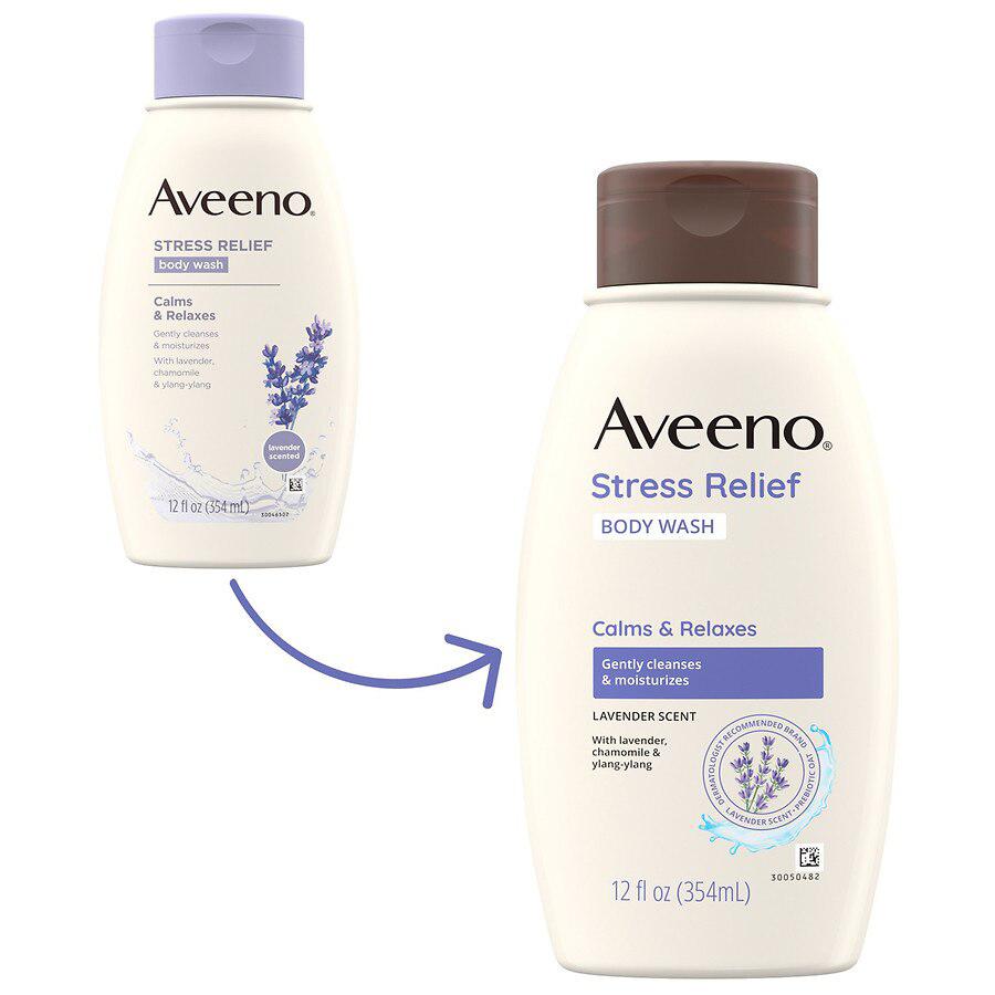 Stress Relief Body Wash with Oat, Lavender Scent商品第6张图片规格展示